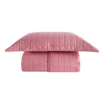 Kit Cobre Leito Milano Solteiro Micropercal 300 Fios Rosê Casa Scarpa