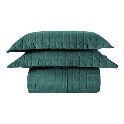 Kit Cobre Leito Milano Queen Micropercal 300 Fios Verde Casa Scarpa