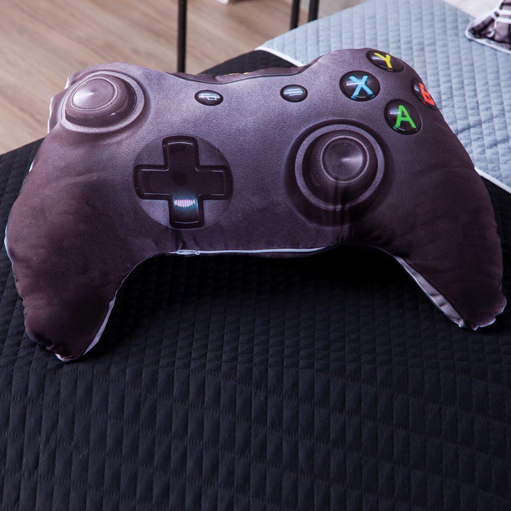 Kit Cobre Leito New Game Dupla Face Almofadas Queen 07 Peças - 8