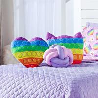 Kit Cobre Leito Pop It Dupla Face Almofadas Queen 08 Peças - 7