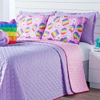 Kit Cobre Leito Pop It Dupla Face Almofadas Queen 08 Peças - 8