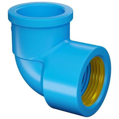 Kit 6 Joelhos Soldáveis LRM 25mm X 3-4 com Bucha Latão PVC para Instalações Hidráulicas Fortlev