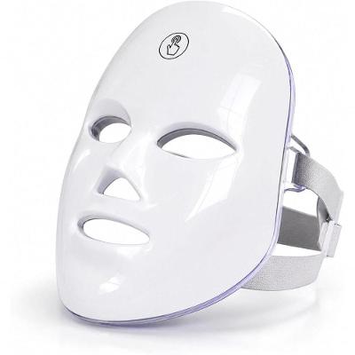 Máscara Facial de Terapia de Luz LED 7 Cores 90 LEDS Rejuvenescimento Reduz Rugas Kapbom