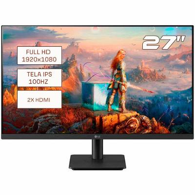 Monitor Gamer LG 27MS500-B 27 Full HD 1920x1080 IPS 100Hz 5ms HDMI Preto Bivolt