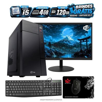 Computador CI321001204GBW10 Intel Core I5 2100 4GB 120GB Windows 10 Monitor 15