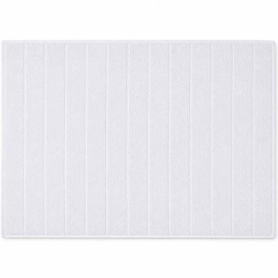 Toalha de Piso Premium Antiderrapante Algodão 50x70cm Branco Tessi 600g-m2