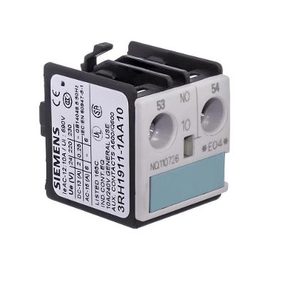 Contato Auxiliar Siemens 3RH1911-1AA10 1NA para Automação Industrial 1 Unidade