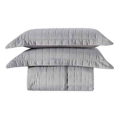 Kit Cobre Leito Milano Queen Micropercal 300 Fios Matelado Cinza Casa Scarpa