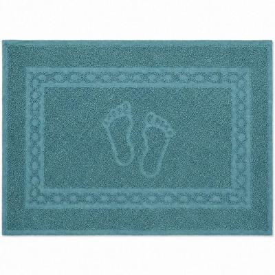 Toalha de Piso Luxo Algodão 45x68cm Verde Militar Bene Casa