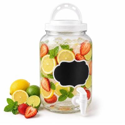 Suqueira Dispenser Multiuso Porta Bebida e Produto de Limpeza Plastico Resistente Torneira