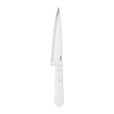 Faca para Cozinha Part Corte Aço Inoxidável e Polipropileno Ergonômica Branco Brinox