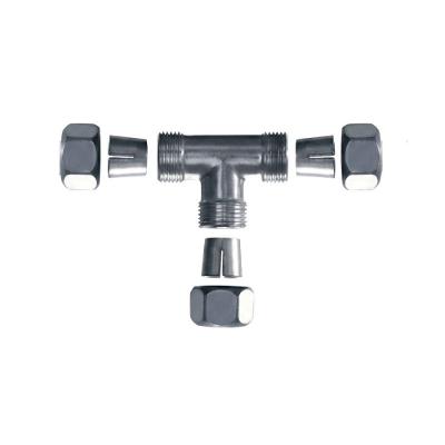 Magnet Borne Concêntrico Terminal Derivação T 3-8'' Latão
