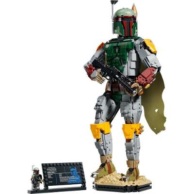 Kit de Construção Colecionável Lego 75455 Star Wars Boba Fett Cinza