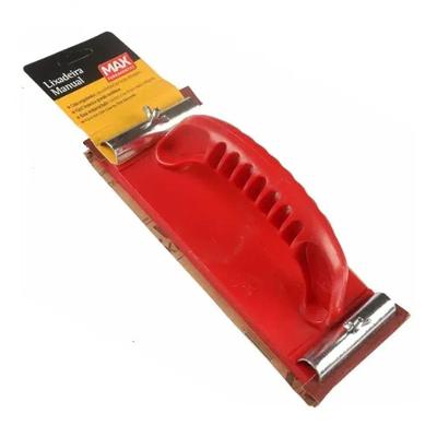 Suporte para Lixa Manual Lixadeira Plástica Rendimento 220x80mm Max Ferramentas