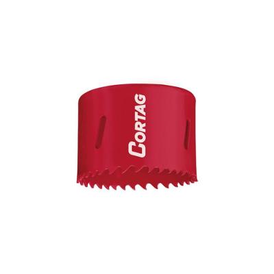 Serra Copo Aço Rápido Bi-metal 60mm 2.3-8 para Corte em Metais HSS Cortag
