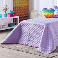 Kit Cobre Leito Pop It Dupla Face Almofadas Solteiro 6 Peças - 7