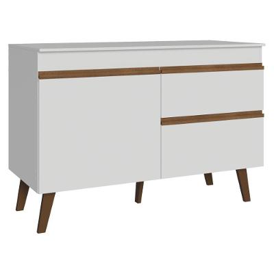 Balcão de Cozinha Pieta 2 Portas 1 Gaveta MDP 120CM Madesa