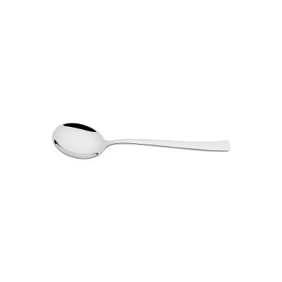 Kit 6 Colheres para Sobremesa Berlin Aço Inox Acabamento Alto Brilho Uso Mesa Tramontina