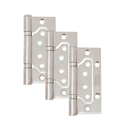Dobradiça para Porta 884 com Rolamento Inox Silvana 35kg 3 Peças