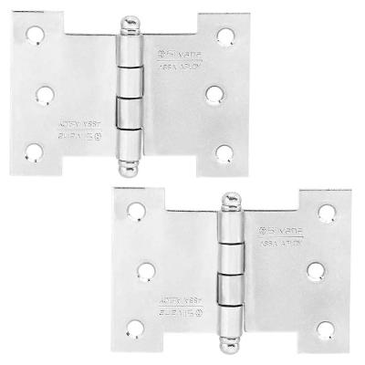Dobradiça 840 Palmela Zincada com Parafusos Inox Silvana 3.1-2