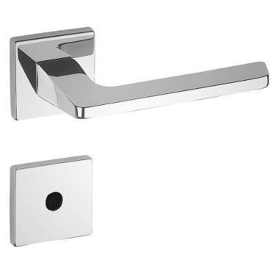 Fechadura de Porta Sara 55mm Acabamento em Inox Polido Cromado 55MM