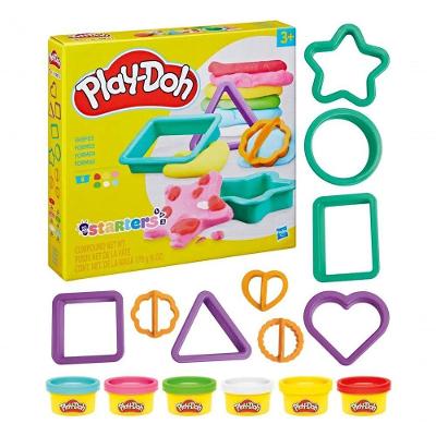 Conjunto de Massinha de Modelar Infantil Play Doh Formas com Acessorios Variados Outras Marcas