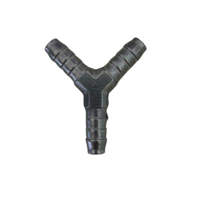 Hidraflux Emenda Espigão Tipo Y 0856-Y para Mangueira 5-16 8,1mm para Água Ar Gás