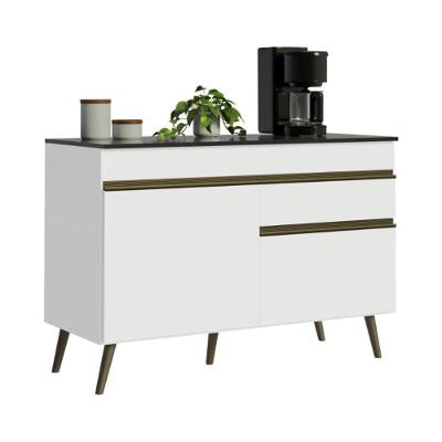 Balcão Florença 2 Portas 1 Gaveta MDP 120CM Multimóveis