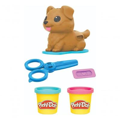 Kit Veterinário Infantil de Massinha Jogue Doh Mini Veterinary com 2 Potes de Massa Compacto Outras