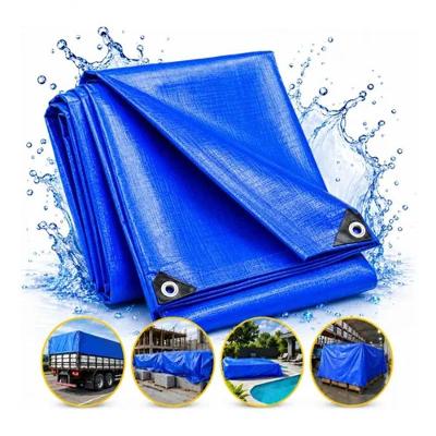 Lona Plástica Multiuso Lona Vantis 5x9m 200 Micras Impermeável Proteção UV Azul Polietileno