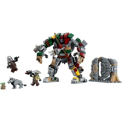 Brinquedo de Construção 75451 Confronto de Droides Sentinela no Palácio Hutt Figura Articulada Cinza