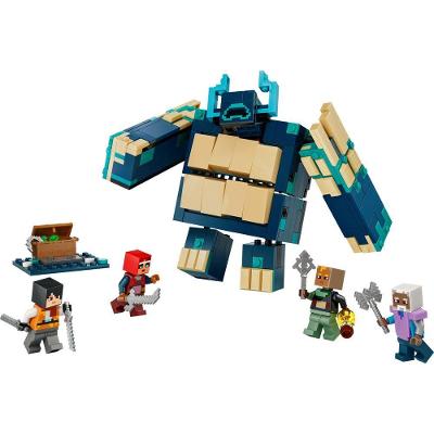Brinquedo de Construção 21591 Recriação do Jogo Minecraft Dungeons 2 Figura Articulada Azul Lego