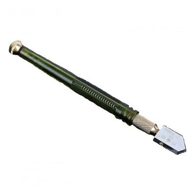 Cortador de Vidro e Espelho Profissional Diamante com Cabeça de Roda Corte Até 10mm
