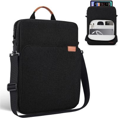 Pasta de Transporte para Tablet Compatível Até 13 Polegadas Impermeável Compartimentos Acolchoados