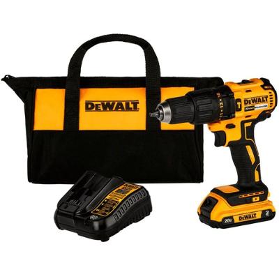 Parafusadeira Dewalt Uso Profissional DCD7781D1-BR 1 Bateria 2Ah 20V Bolsa 20V