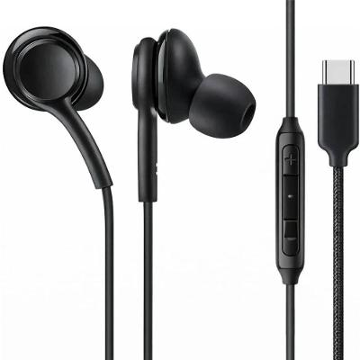 Fone de Ouvido com Fio USB-C Intra Auricular com Microfone e Controle de Volume Som Estéreo