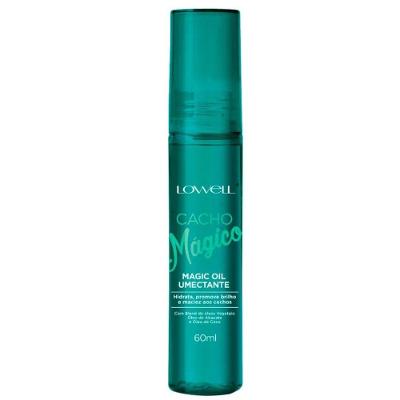 Óleo Capilar Umectante Cacho Mágico Hidrata Brilho Maciez Lowell 60ML