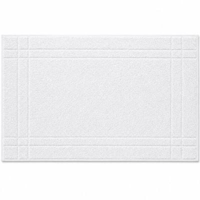 Toalha de Piso Hotelaria 90% Algodão 10% Poliéster 450g-m² 50x70cm Branco Bene Casa
