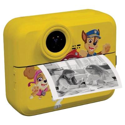 Câmera Digital Infantil Patrulha Canina com Impressão Instantânea Amarelo Candide