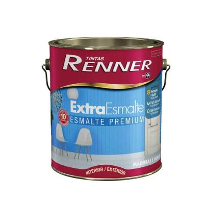 Tinta Esmalte Sintético Extra Esmalte Preto (1144) 3,6 LITROS Alto Brilho Resistente a Intempéries