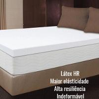 Pillow Top Látex Hr Foam Queen 1,58 X 1,98 X 3cm Aumar