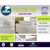 Pillow Top Látex Hr Foam Queen 1,58 X 1,98 X 3cm Aumar - 6