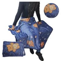 Manta Cobertor Infantil Mantinha Toque Macio Aveludado Urso - 1