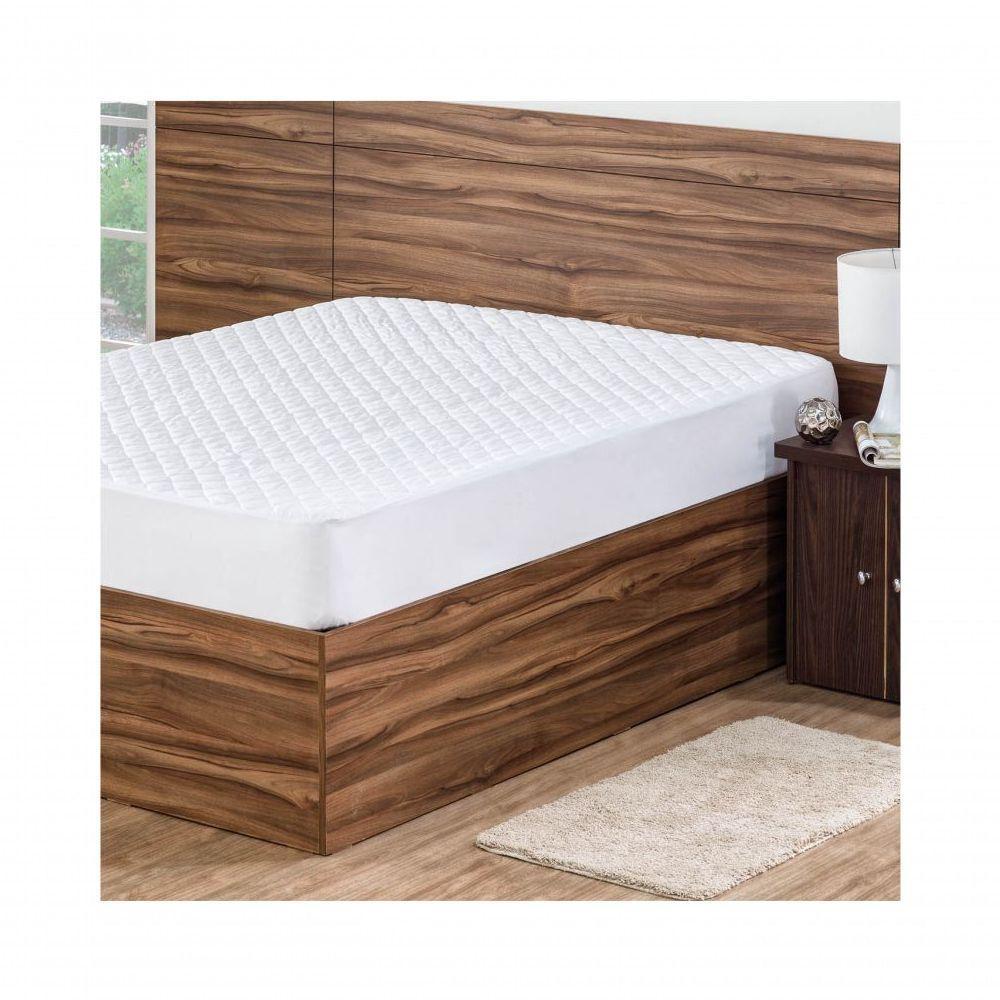 Protetor para Colchão Solteiro Impermeável Branco - 5