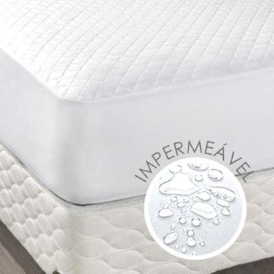 Protetor de Colchão c/ Rl Capas Solteiro King Branco