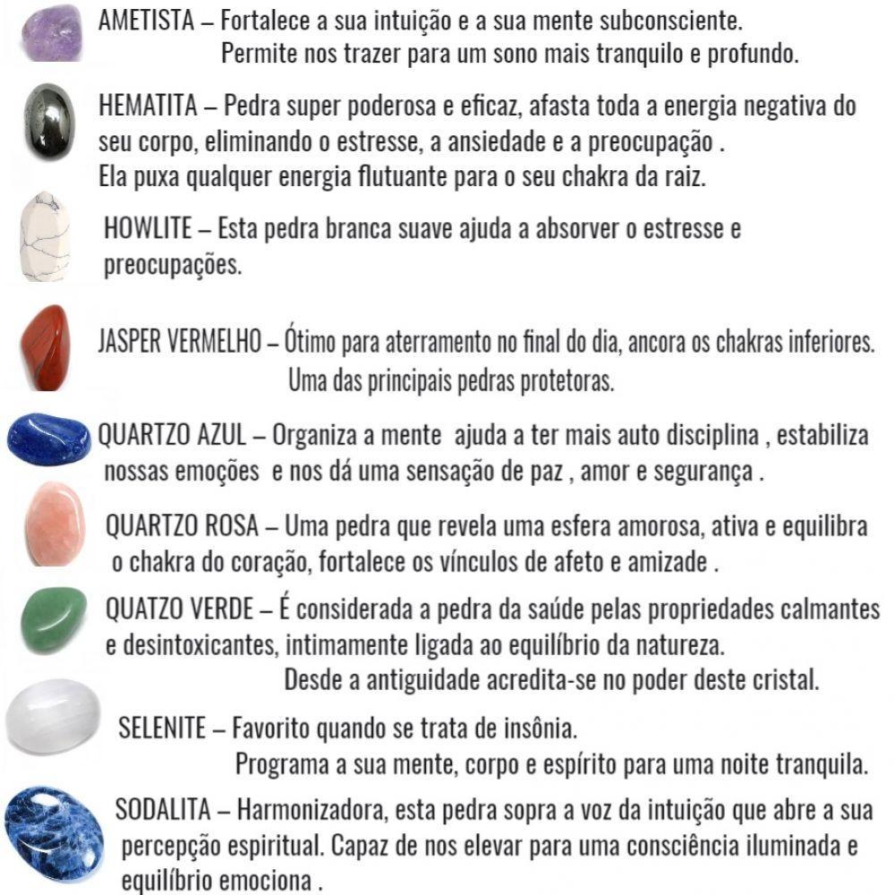 Pillow Top Visco Nasa Gel Cristais de Energia Queen Aumar - 10