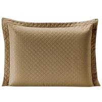 Porta Travesseiro Caqui branco Avulso Dupla Face com Zíper - 2