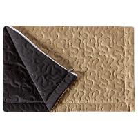 Porta Travesseiro Caqui preto Avulso Dupla Face com Zíper - 7