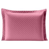 Porta Travesseiro Rosa branco Avulso Dupla Face com Zíper - 2