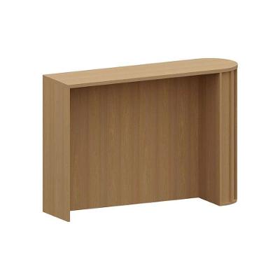 Bancada de Cozinha Lumina 144CM MDF Amadeirado para Ilha Luciane Móveis